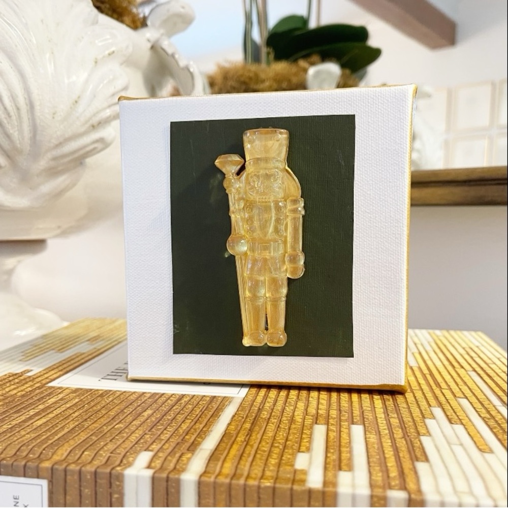 Handmade Nutcracker Canvas Art